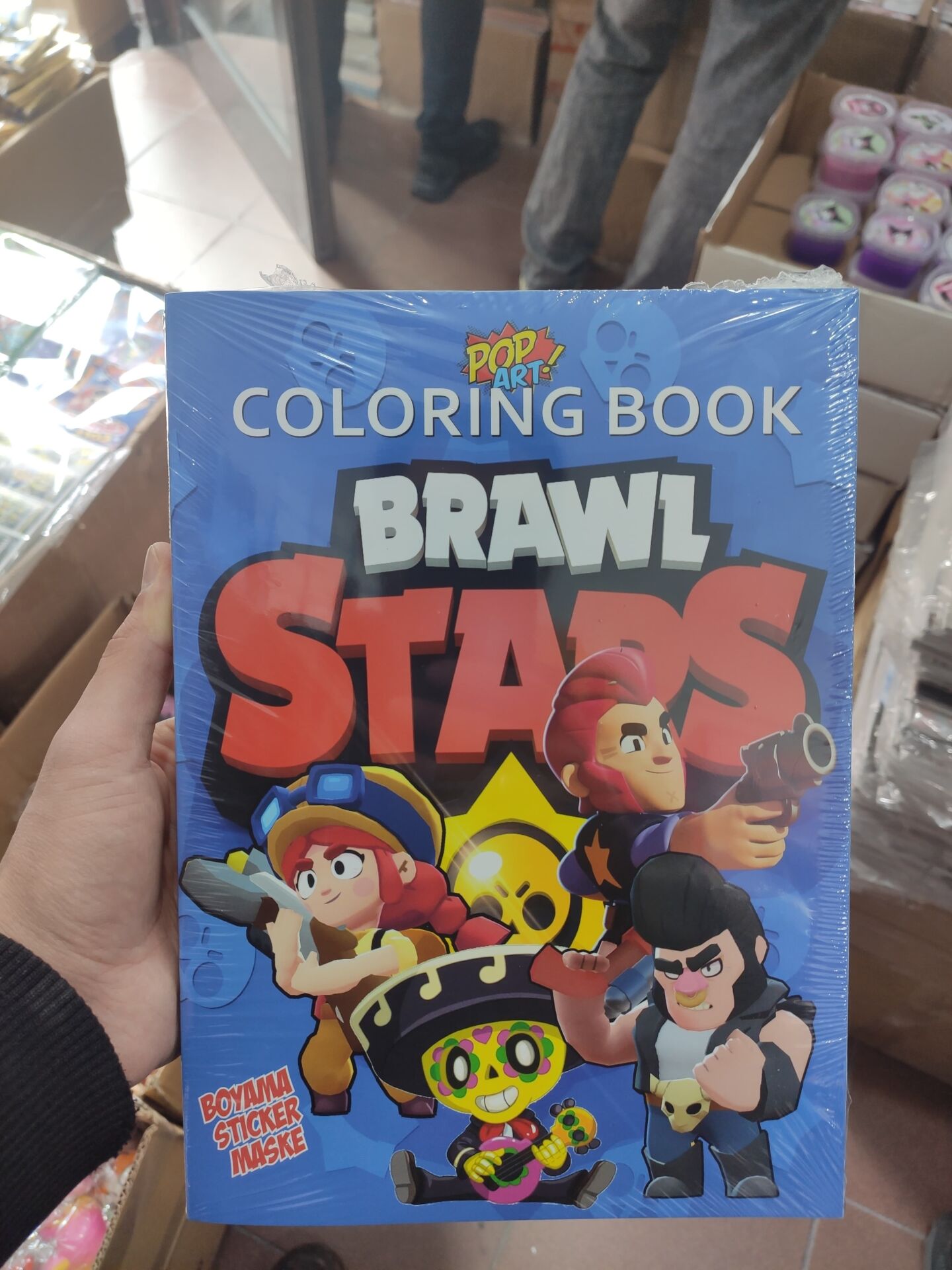 Toptan Brawl Stars temalı çok yönlü defter