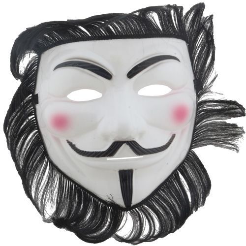 Toptan Saçlı Vakumlu Maske V For Vendetta