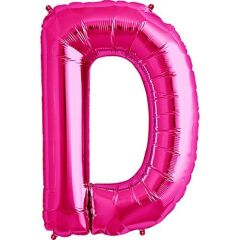 Toptan 16'' Pembe D Folyo Balon