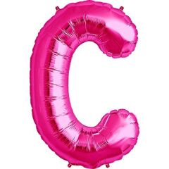 Toptan 16'' Pembe C Folyo Balon