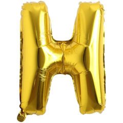 Toptan 16'' Gold H Folyo Balon