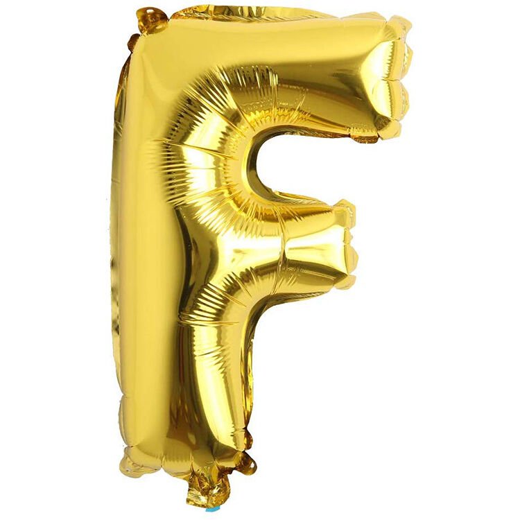 Toptan 16'' Gold F Folyo Balon