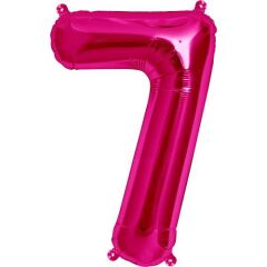 Toptan 16'' Pembe 7 Folyo Balon